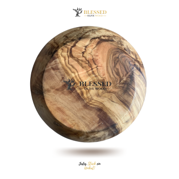Blessed Olive Wood Müslischale aus Olivenholz