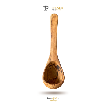 Blessed Olive Wood Olivenholz Massiv Schöpfkelle