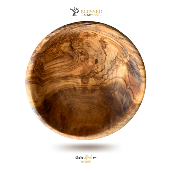 Blessed Olive Wood Müslischale aus Olivenholz