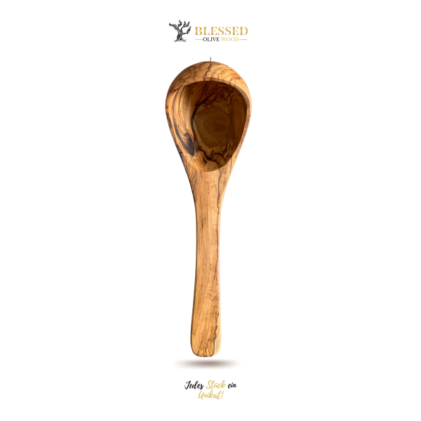 Blessed Olive Wood Olivenholz Massiv Schöpfkelle